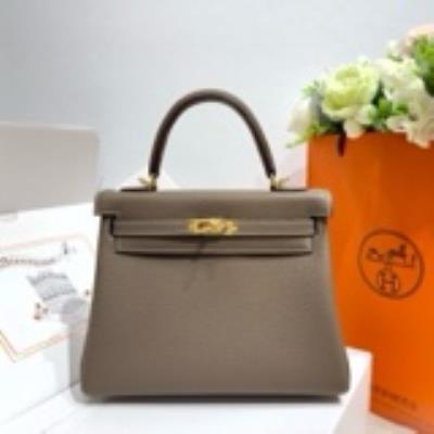wholesale quality hermes kelly 25 togo retourn etoupe ghw